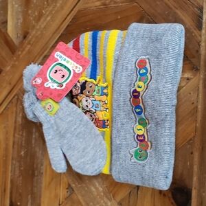 COCOMELON hat & glove set